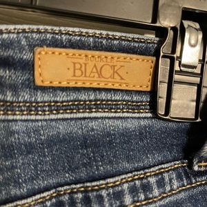 Buckle Black blue Jean shorts size 28